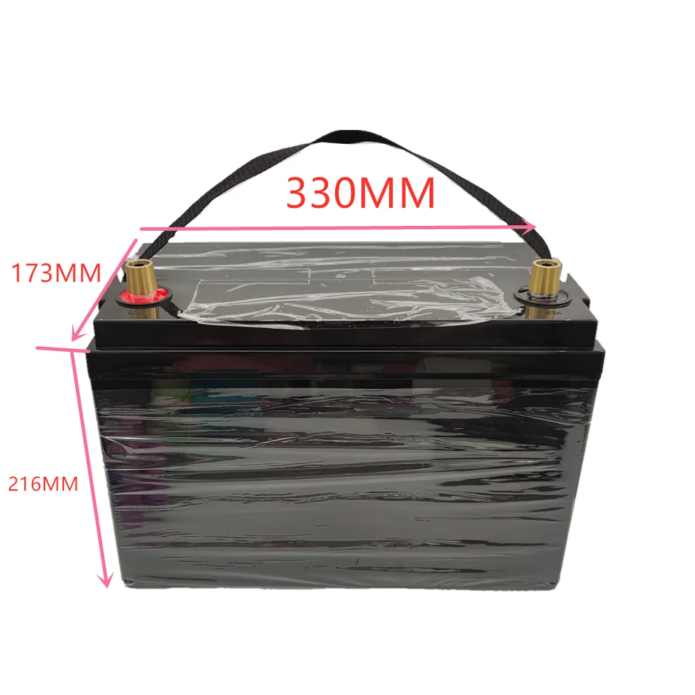 

12V 100Ah ABS Empty Battery Pack Box for 12v 24V 36V 60V 72V 100Ah Lifepo4 Li Ion LTO Lead Acid Case