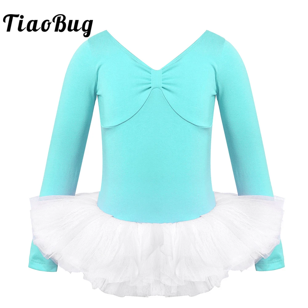 

Nice Girls Ballerina Fairy Prom Party Costume Kids Sequined Flower Dress Dancewear Gymnastic Leotard Ballet Tutu Dress