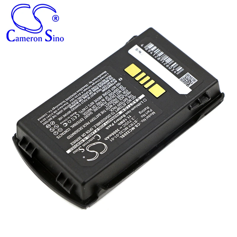 Батарейка CameronSino для Motorola MC32N0-S MC3200 MC32N0, подходит для детской модели, батарейка для сканера штрих-кодов
