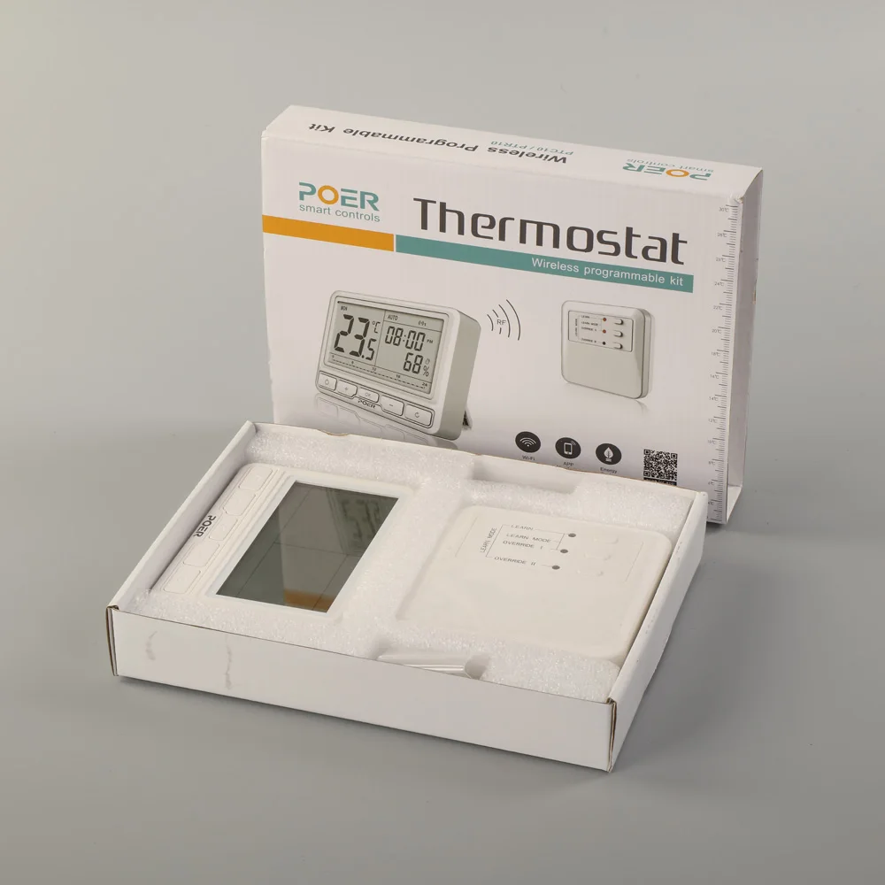 Imagem -02 - Termostato sem Fio Inteligente do Quarto Programável Termostato Digital Wifi Controlador de Temperatura Aquecimento de Chão da Caldeira