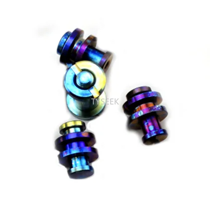Full Sets XM-18,3.5'' Knife Handle Screws Spindle Screw XM18,3.5'' Titanium Alloy Support Shaft Fixing Screw