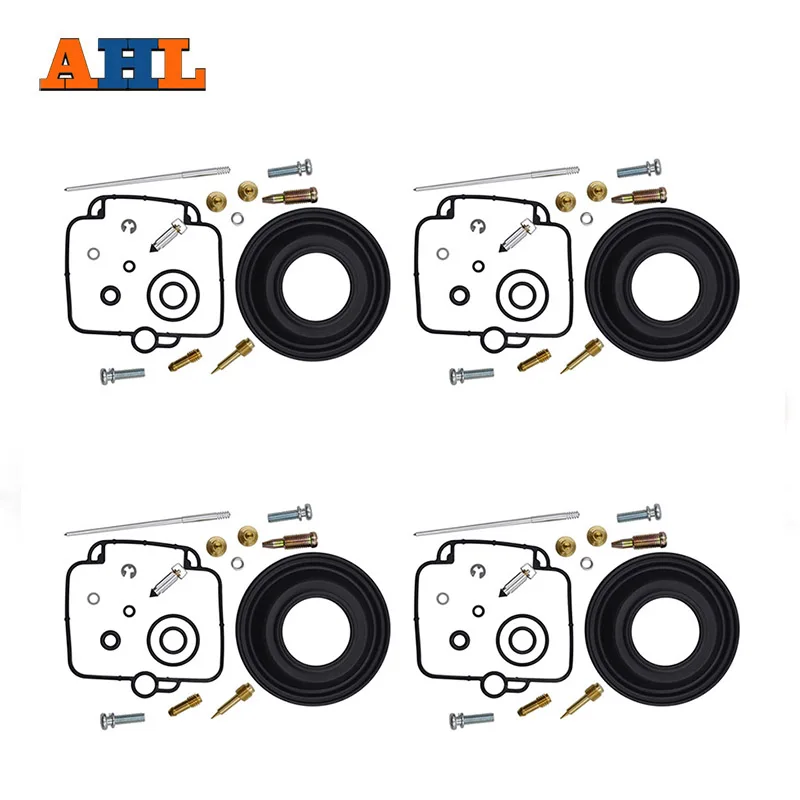 AHL 4 Sets Motorcyclce Carburetor Rebuild Repair Tool Kit For Suzuki GSF400 BANDIT 400 1993 GSF400P BANDIT 400 1991-1993