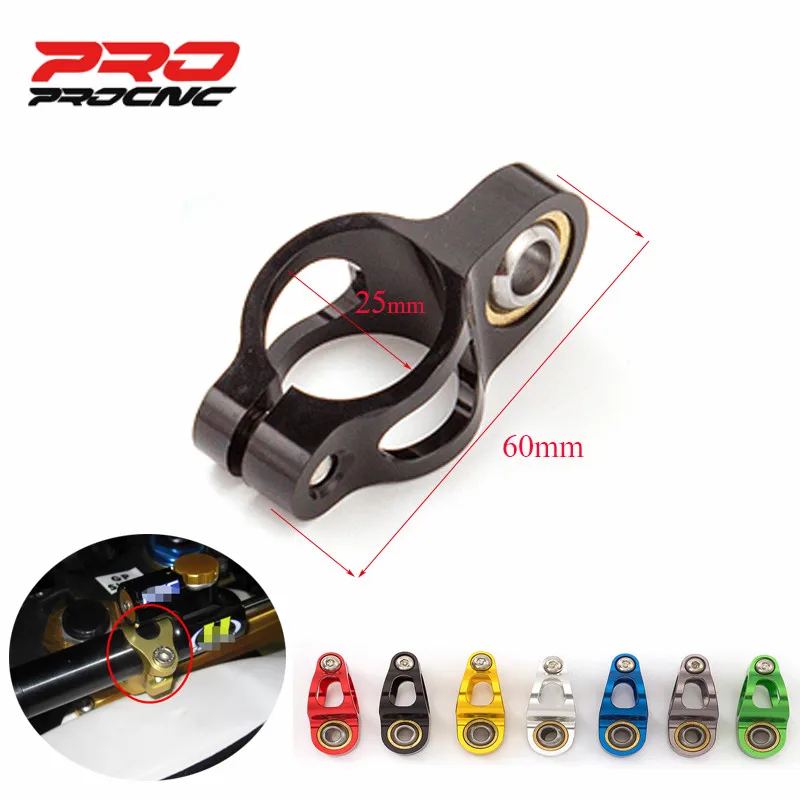 Universale Moto Ammortizzatore di Sterzo Kit Staffa di Supporto del supporto di Controllo di Sicurezza per Yamaha YZF R1 R6 R3 R25 FZ1