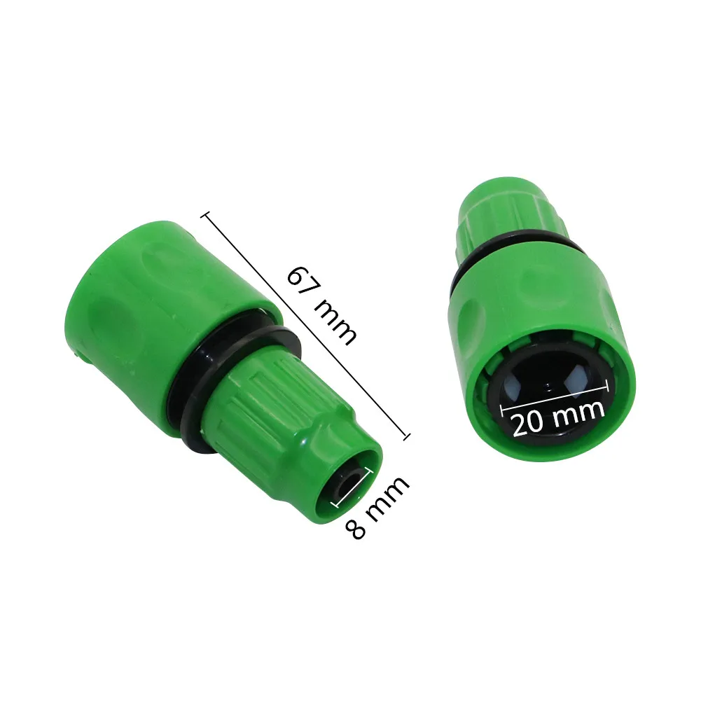 3/8 inch Garden Water Guns Accessories pipe Connectors is used in horticulture irrigation Telescopic pipe hose Connectors 1 Pc