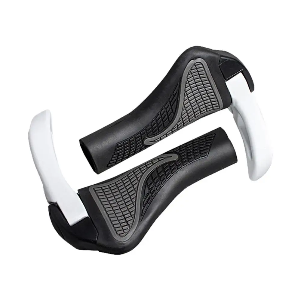 1 Pair MTB Road Mountain Bicycle Handlebar Horns on Bicycle Bike Bar End Bicycle Steering Wheel Handlebar Bar