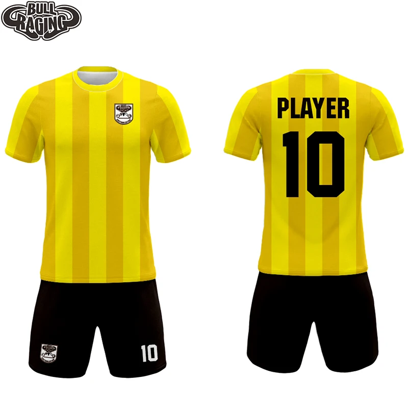 

New Shortsleeve Quick Dry Mens Soccer Shirt Shorts Custom Sulimation Factory Soccer Uniform Kits Made