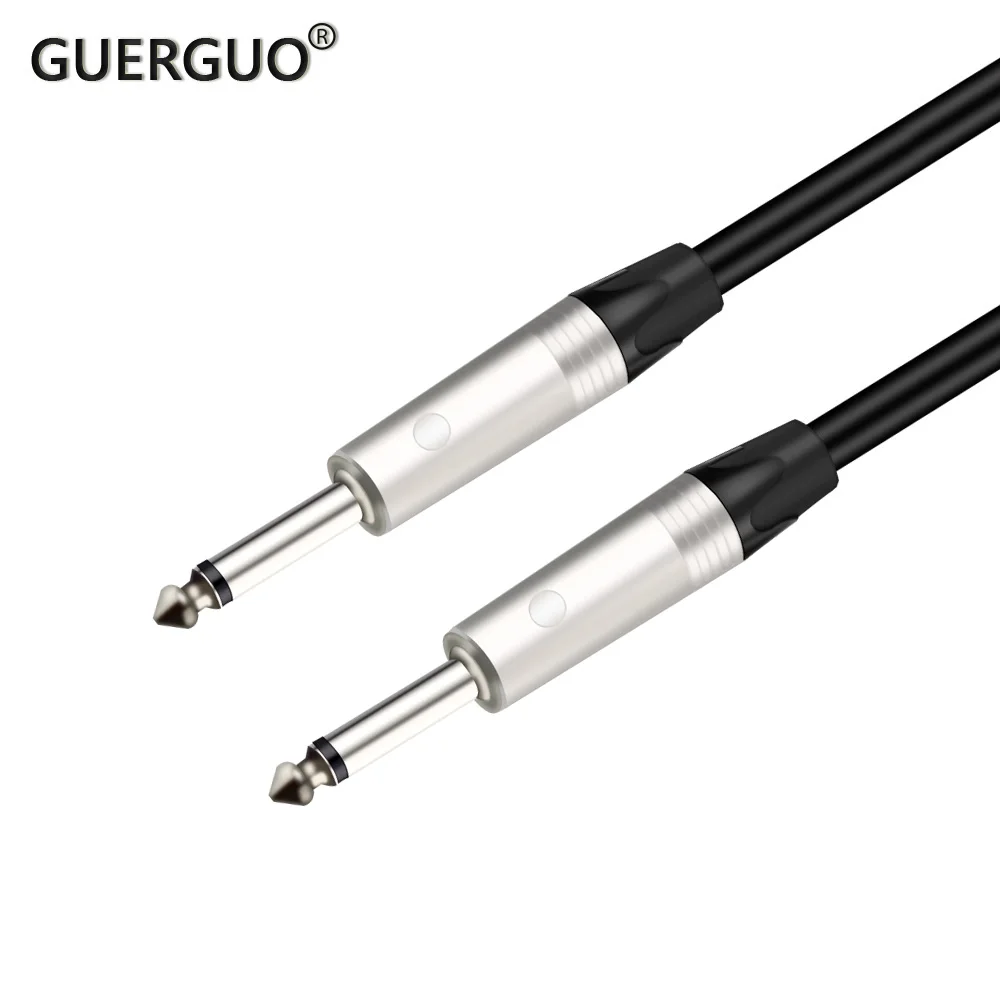 GuerGuo 6.35MM Mono Cable 1/4