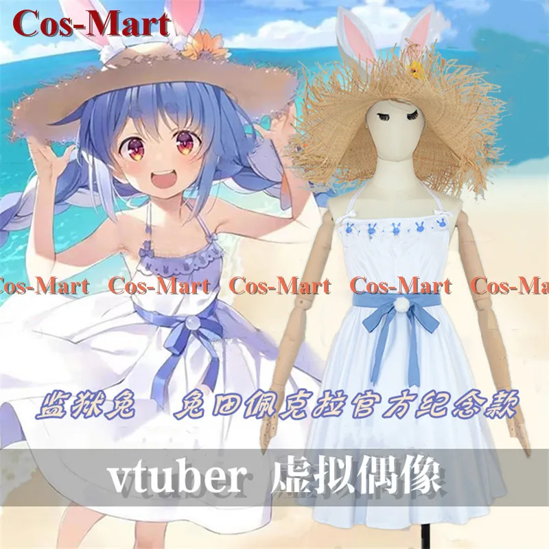 Anime Vtuber Hololive Usada Pekora Cosplay Costume Official Commemorative Formal Dress Activity Party Role Play Clothing XS-XL