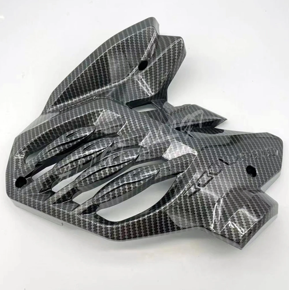 Motorcycle Carbon Fiber Printed ABS Plastic Radiator Tank Trim Cover For YAMAHA NMAX155 2020