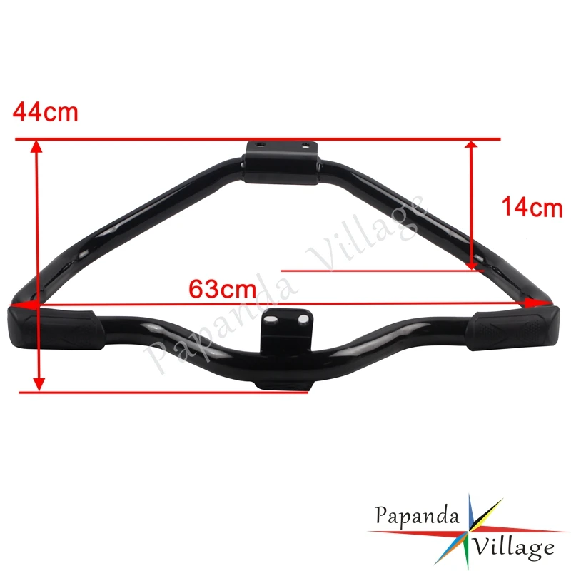 For Harley Sportster XL1200 Iron 883 XL883N Roadster SuperLow Forty-Eight Motorcycle Mustache Highway Crash Bar Engine Guard