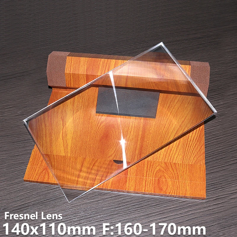 Fresnel lens 140x110mm F160mm  7