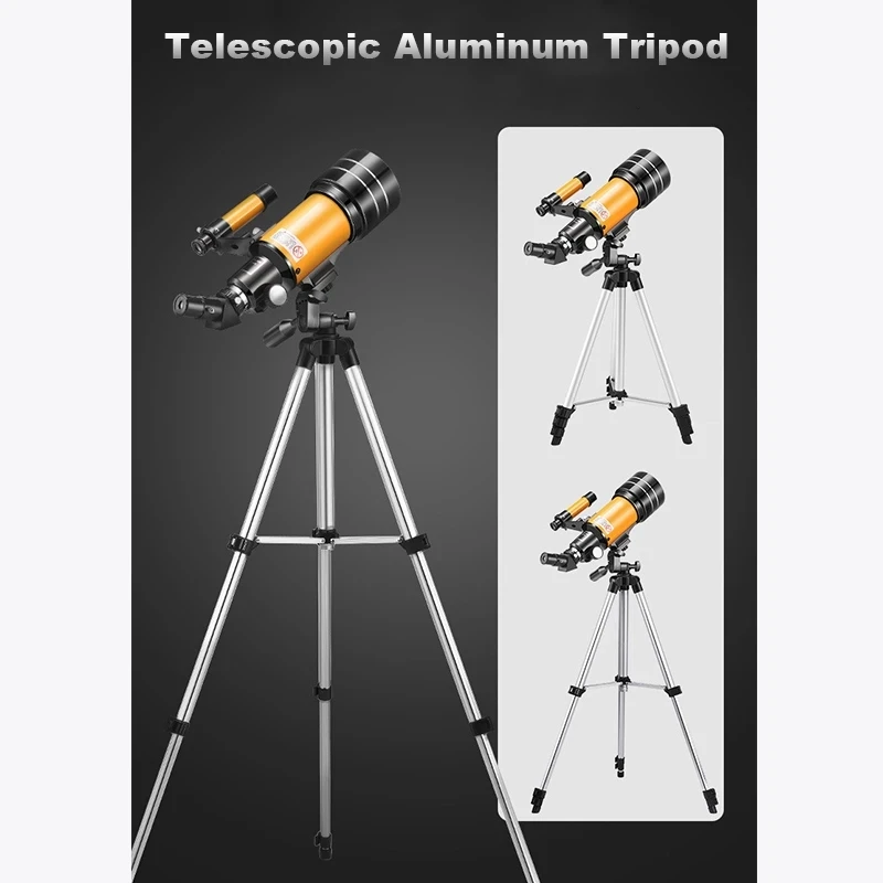 AZ70300 Travel Portable Astronomical Telescopic 150X Zoom Astronomy Monoculars For Beginners Kids Birthday and Holiday Gifts