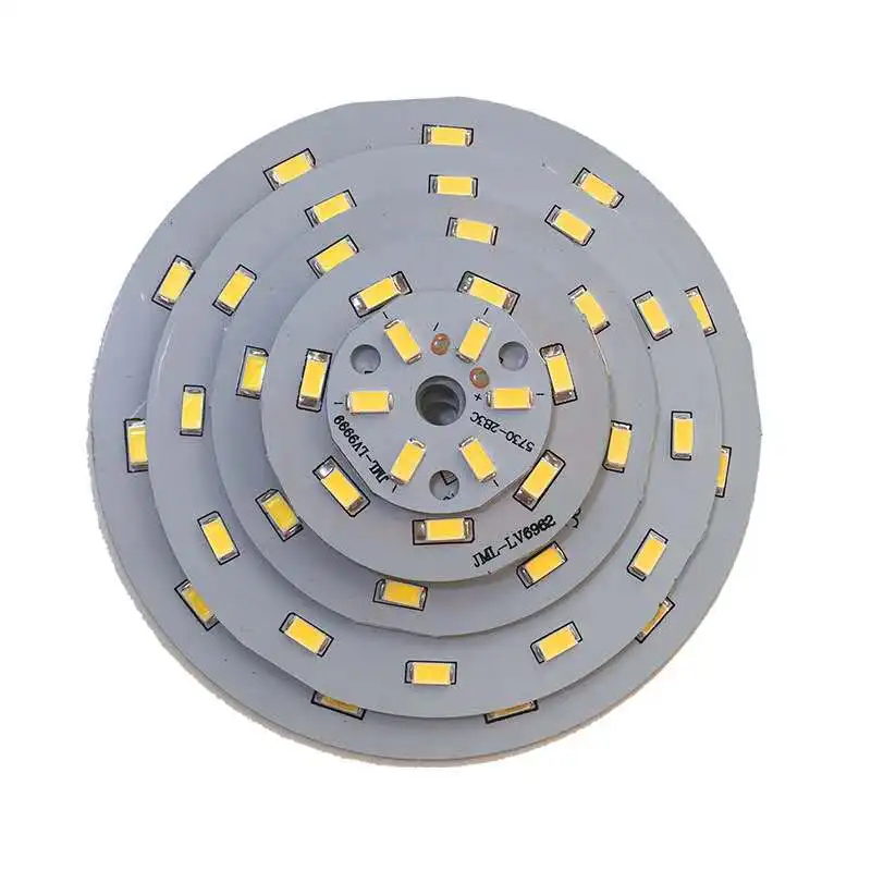 High Brightness LED 5730SMD Lamp Bead Light Board Bulb Round Transformation Light Source 3-18W 32-100MM Tile Wick Modified bulb