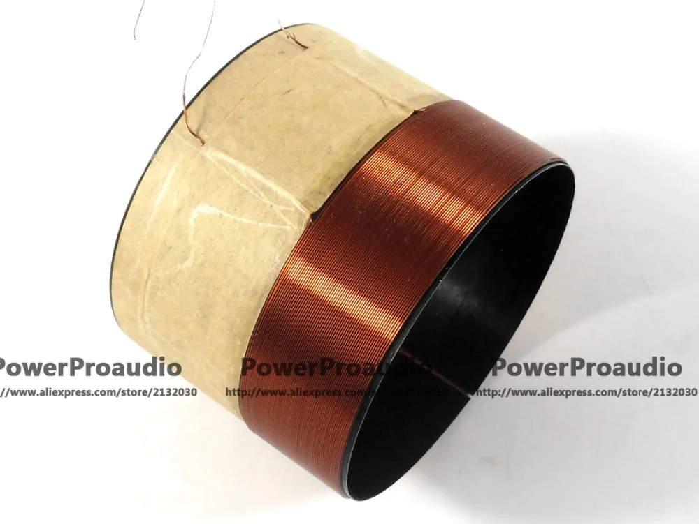 1 Uds. Bobina de voz de 99,8mm cable de cobre de 8 Ohm para reparación de altavoces Woofer