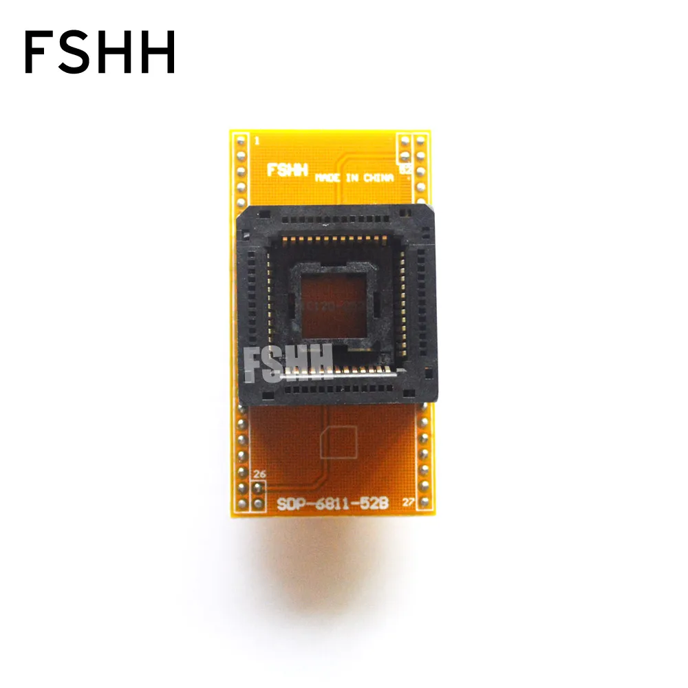 Lt48xp lt48uxp 프로그래머 용 SDP-6811-52B 프로그래머 어댑터 plcc52-dip40 어댑터