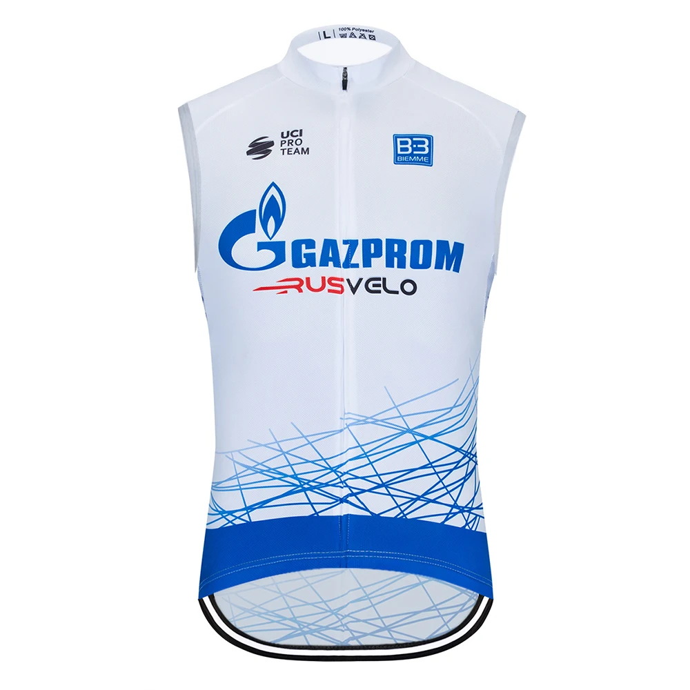 2020 Pro team Summer Jerseys Bike Sleeveless Vest Men\'s Cycling Jersey Ciclismo Bicicleta Sportswear Maillot Ciclismo Breathable