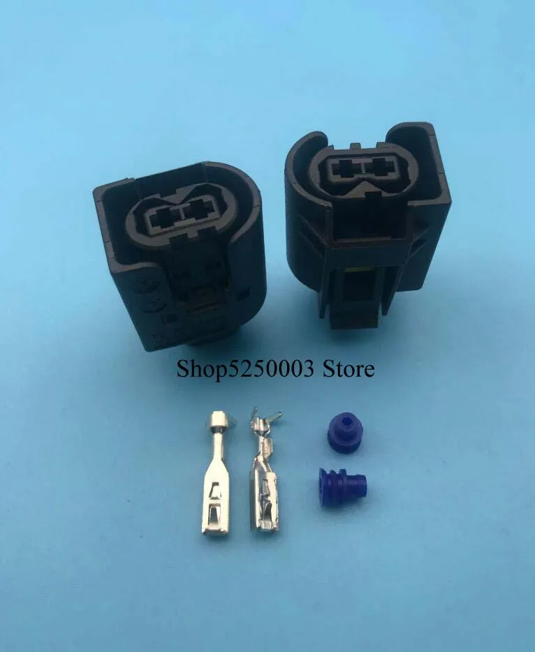 2pin Ignition coil harness damper plug Waterproof Auto connector 50290937 Automotive Sealed Female 2.8mm Connector Housing