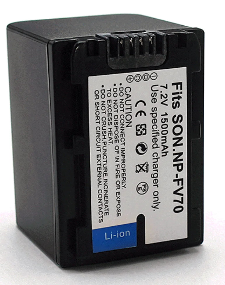 buy more will cheap The manufacturer's direct sales are applicable to Sony np-fv70 battery fv50 fv100 camera battery display