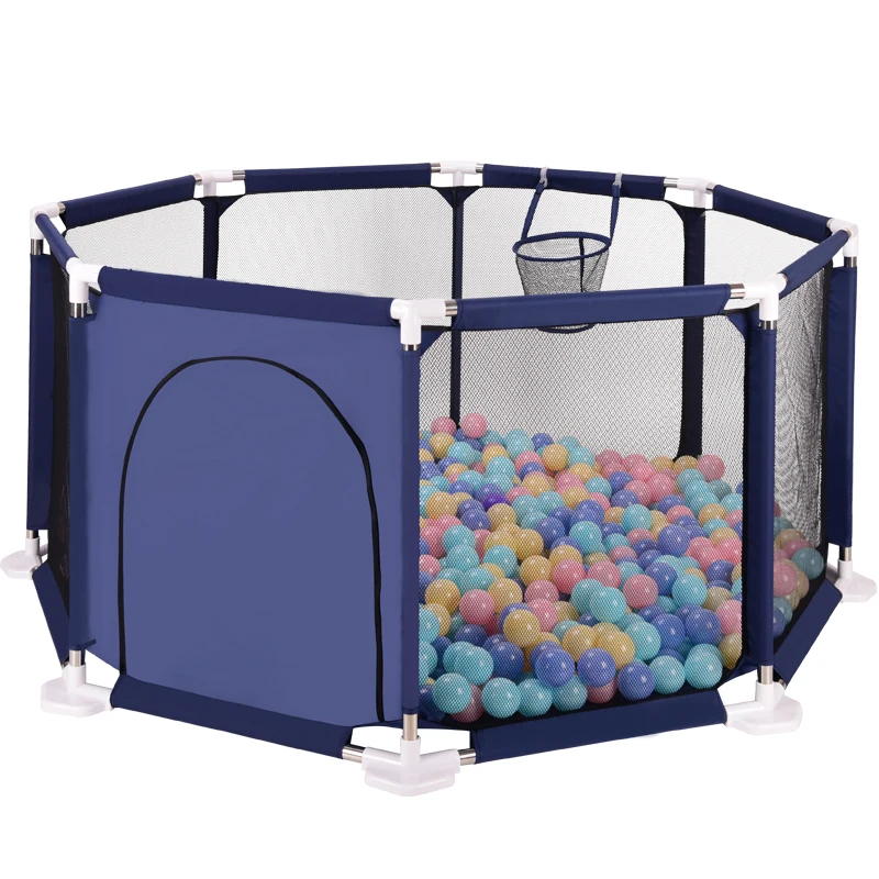 New Arrivals Baby Playpen Fencing for Children Portable Safety Fence Barriers for Ball Pool for Child Indoor Basketball Hoop