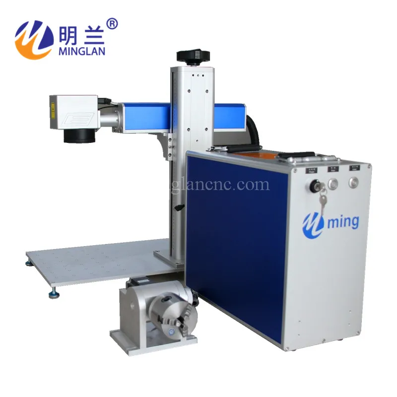 200*200mm 20W laser marking machine for Acrylic Wood Metal