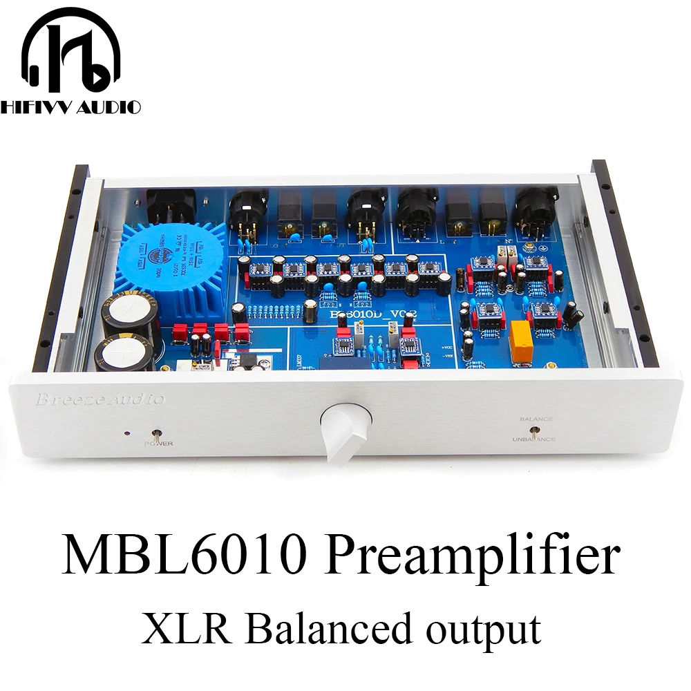 

MBL6010D Gold Class Fully balanced for Audio preamplifier XLR RCA output JRC5534D AD4610 AD797 MUSES03 TALEMA Transformer