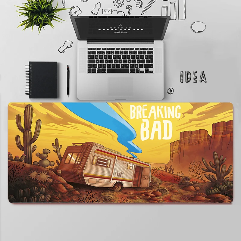 Gaming Mouse Pad Large Mouse Pad PC Gamer Computer Mouse Mat Big Mousepad Breaking Bad XXL Carpet Keyboard Desk Mat Mause Pad