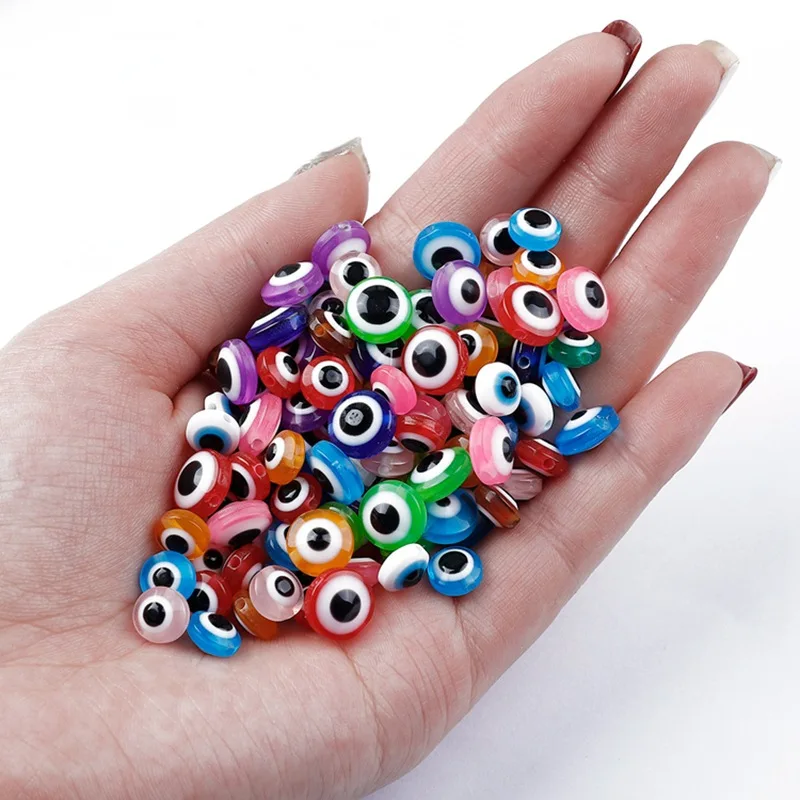 50 Pcs 8/10mm DIY Doll Eyes Color Plastic Crafts Safe Eyes for Teddy Bear Stuffed Toy Animal Amigurumi Doll DIY Accessories