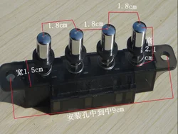 MQ184C AC 250V 4A 4 Pushbutton Piano Type Key Board Switch for Range Hood