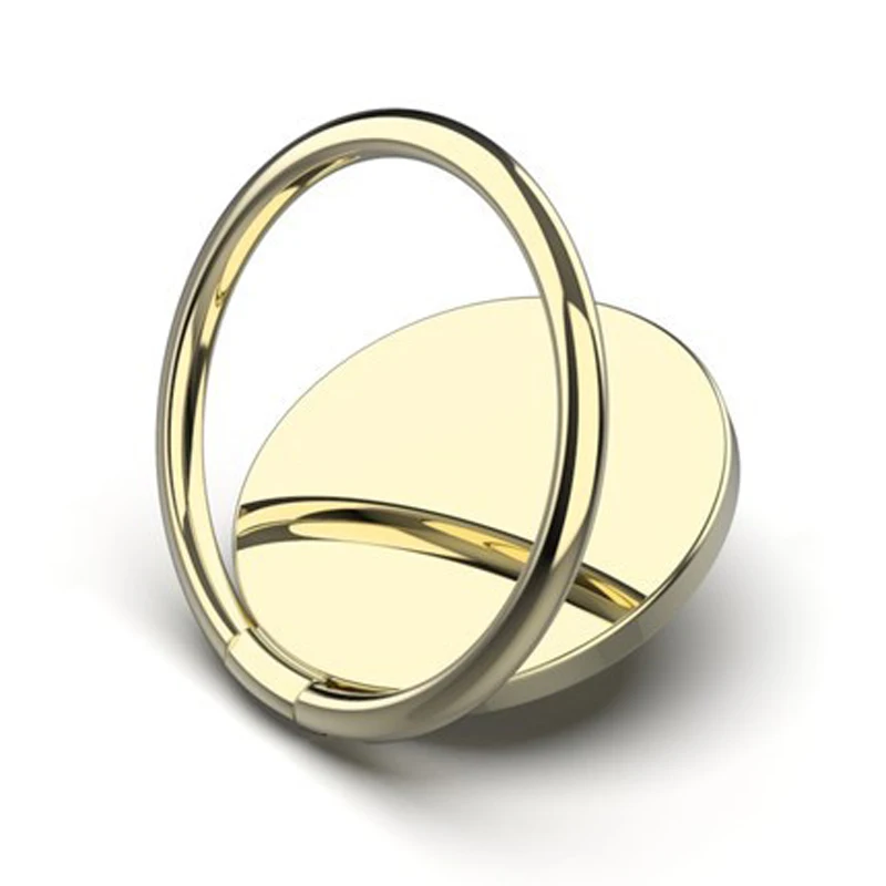 Luxuriöser Metall-Handyhalter Universeller 360-Grad-Drehbarer Fingerring-Halter Magnetische Autohalterung Ständer Zubehör – Detail 11