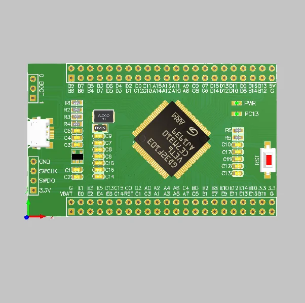 Scheda muslimate Vet6 sostituisce la scheda di sviluppo STM32 Gd32f103 valutazione minima del sistema M3