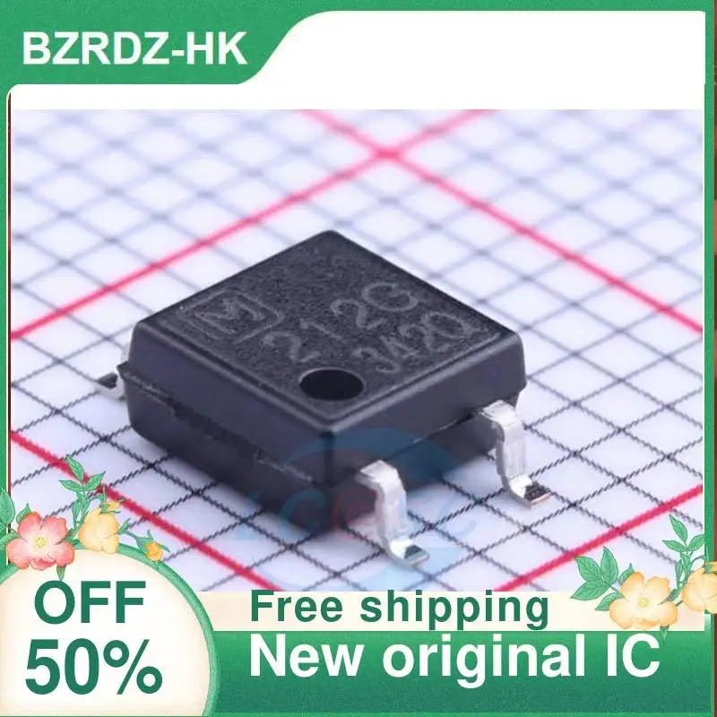 10ชิ้น AQY212GS AQY212 212กรัม SOP-4วงจรรวมของแท้ใหม่