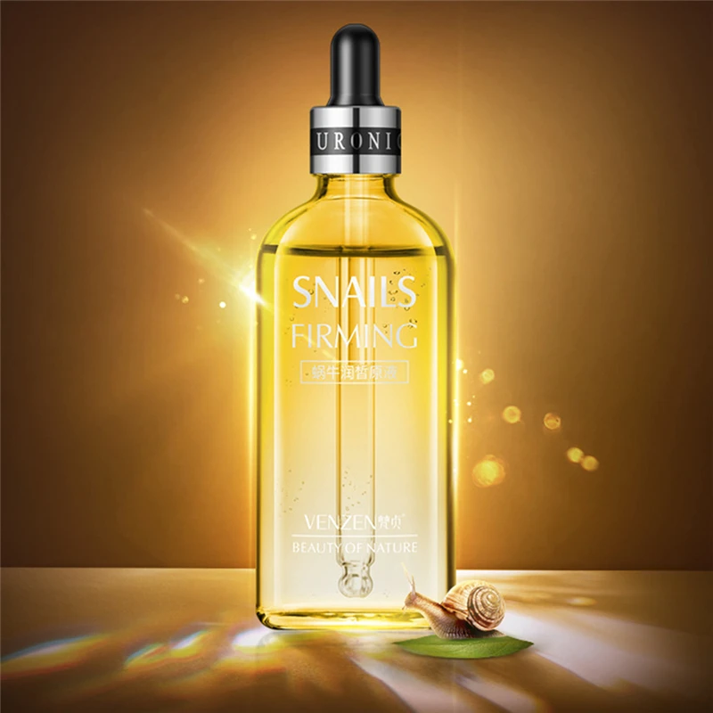 Pure Caviar Hyaluronic Acid Snail Face Serum Facial Moisturiser Nourishing Essence Skin Care Products Plant Anti Aging Firming