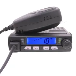 AM/FM Mini Mobie CB Radio 8W 26MHz 27MHz 10 Meter Amateur Mobile Radio ANYSECU CB-40M Citizen Band Radio