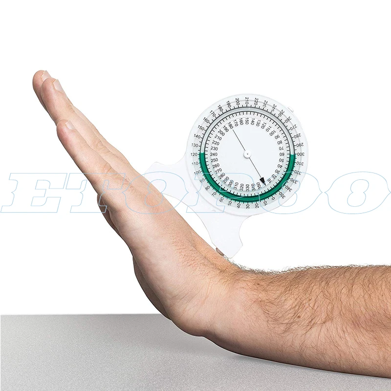 Bubble Inclinometer for Physical Therapy PT Inclinometer for Range of Motion (ROM) Measurements Scoliometer Measuring for back