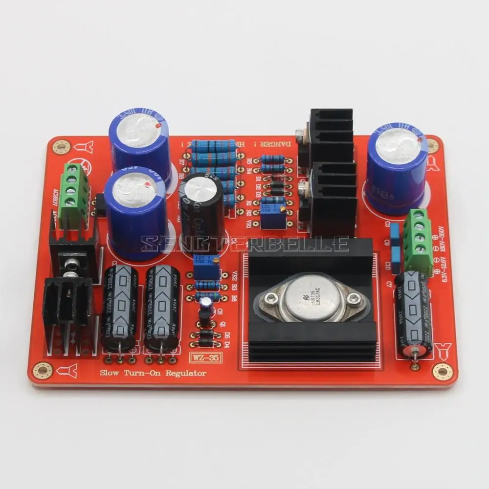 WZ-35 marantz m7 6n11 tubo preamplificador de alta tensão/filamento ajustável regulada placa de alimentação