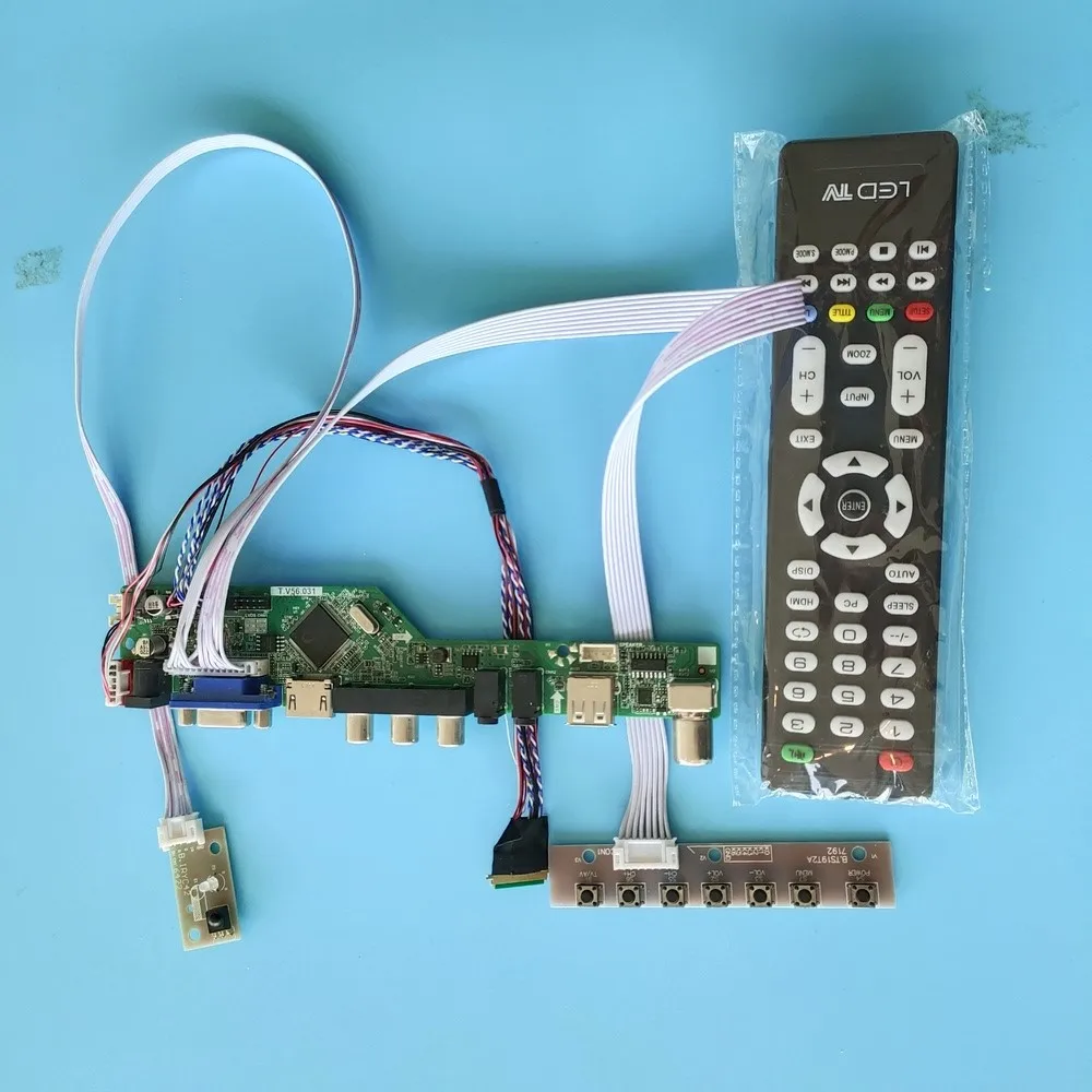 

Kit for LP171WU4 TL Audio 1920x1200 Controller board TV AV 40pin LCD USB VGA Monitor Screen remote LED HDMI panel Display 17.1"