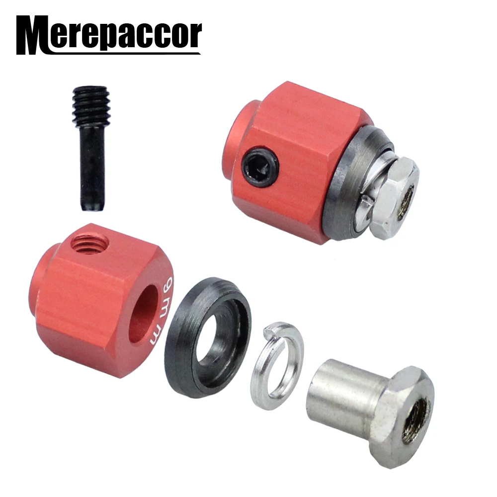 4Pcs/set 12MM Metal Wheel Hex Hub for 1/10 RC Car Traxxas TRX4 TRX-4 RC Crawler 6 8 9 10 11 12mm Thickness RC accessories