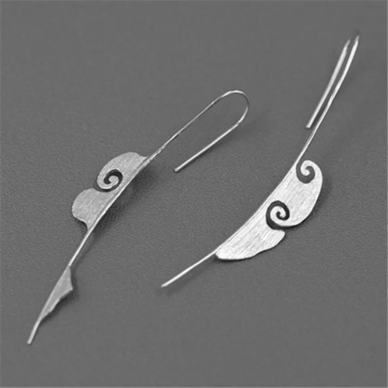 

S.EAST SUN Handmade 925 Sterling Silver irregular earrings are suitable for women's fashion jewelry party gifts