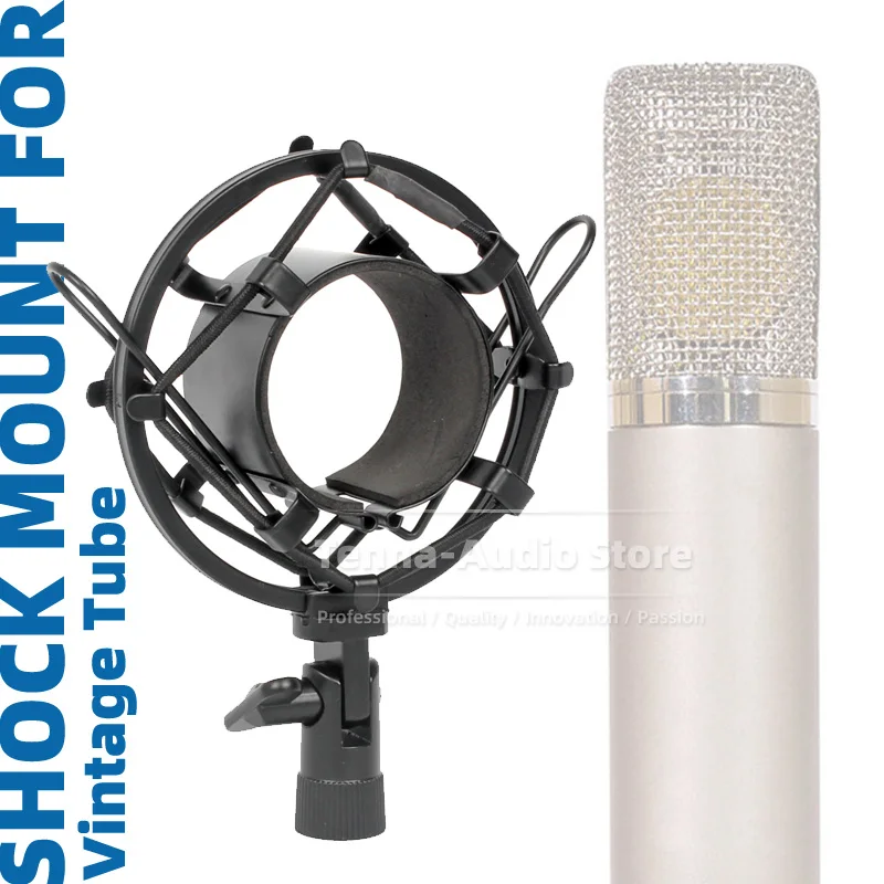 

For AKG The Vintage Tube C12 C 12 Spider Shock Mount Shockproof Mic Hold Suspension Anti Vibration Microphone Stand Holder