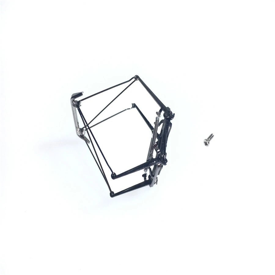 2Pcs HO Scale 1:87 Electric Traction Locomotive Train Arm Bow Pantograph Accessories Alloy Can Be Powered