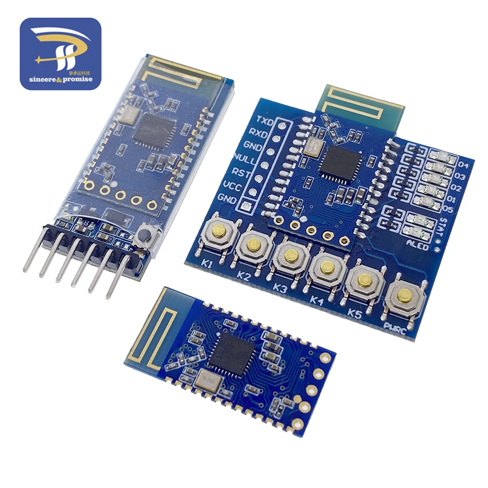 JDY-24M Bluetooth 5.0 MESH Zigbee-Modul BLE JDY-24 Master Slave durch die Grundplatte mit Tasten