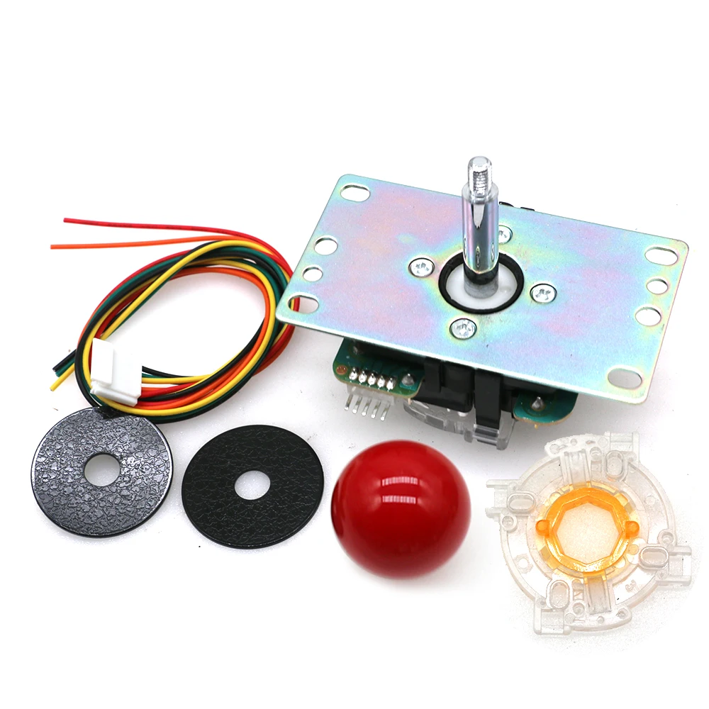 Genuine SANWA Joystick JLF-TP-8YT With GT-Y Octagonal Restrictor MAME Stick Controller Arcade PC PS3 Game Machine DIY