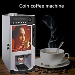 Macchina per caffè a gettoni commerciale piccola macchina per la vendita senza pilota completamente automatica tè al latte caffè istantaneo Chong Diao Machine