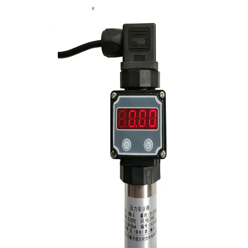 0-0.2Bar 0-2000 Bar 12-36VDC G1/4 4-20MA Output 0.25%FS Accuracy Digital Display Pressure Transmitter Transducer Sensor