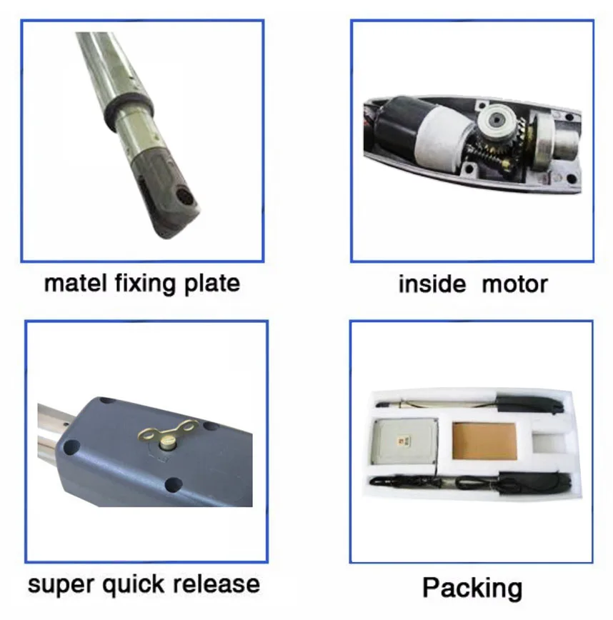 Swing Gate Opener Motor, DC24 Door Driver Motor For GALO PKM-101 Or PKM-102