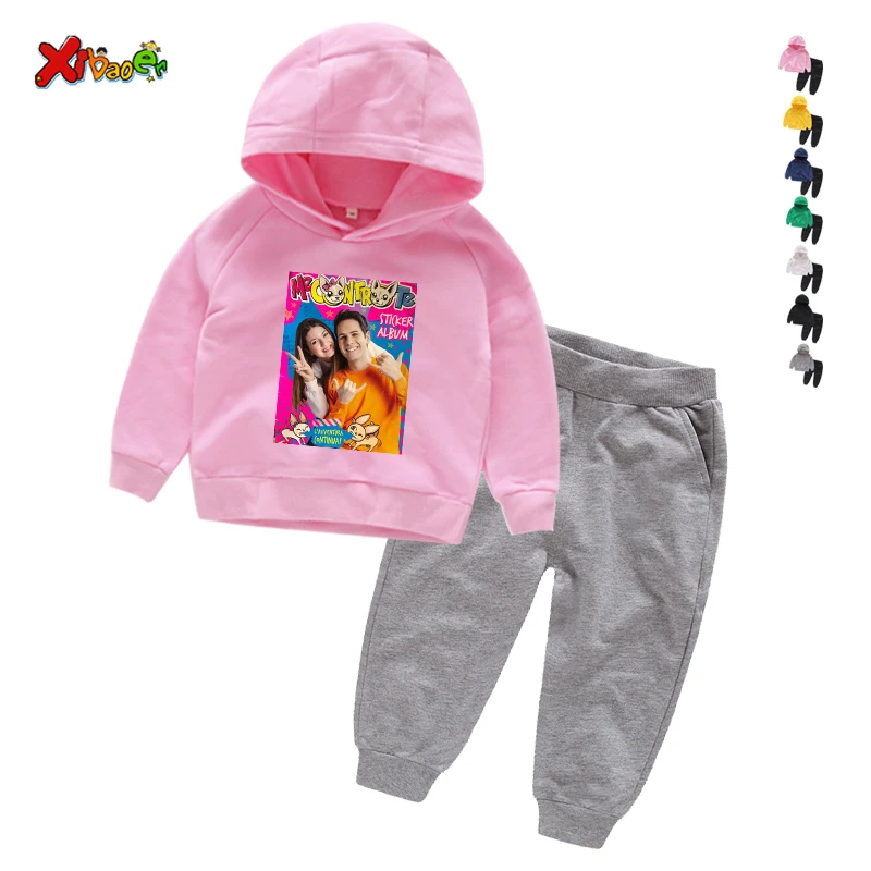 

Kids Clothing Sets Baby Girls Casual Boys Cartoon Sports T-Shirt Pants 2pcs Infant Suit Tracksuits Children Sport Suits 3-9Years