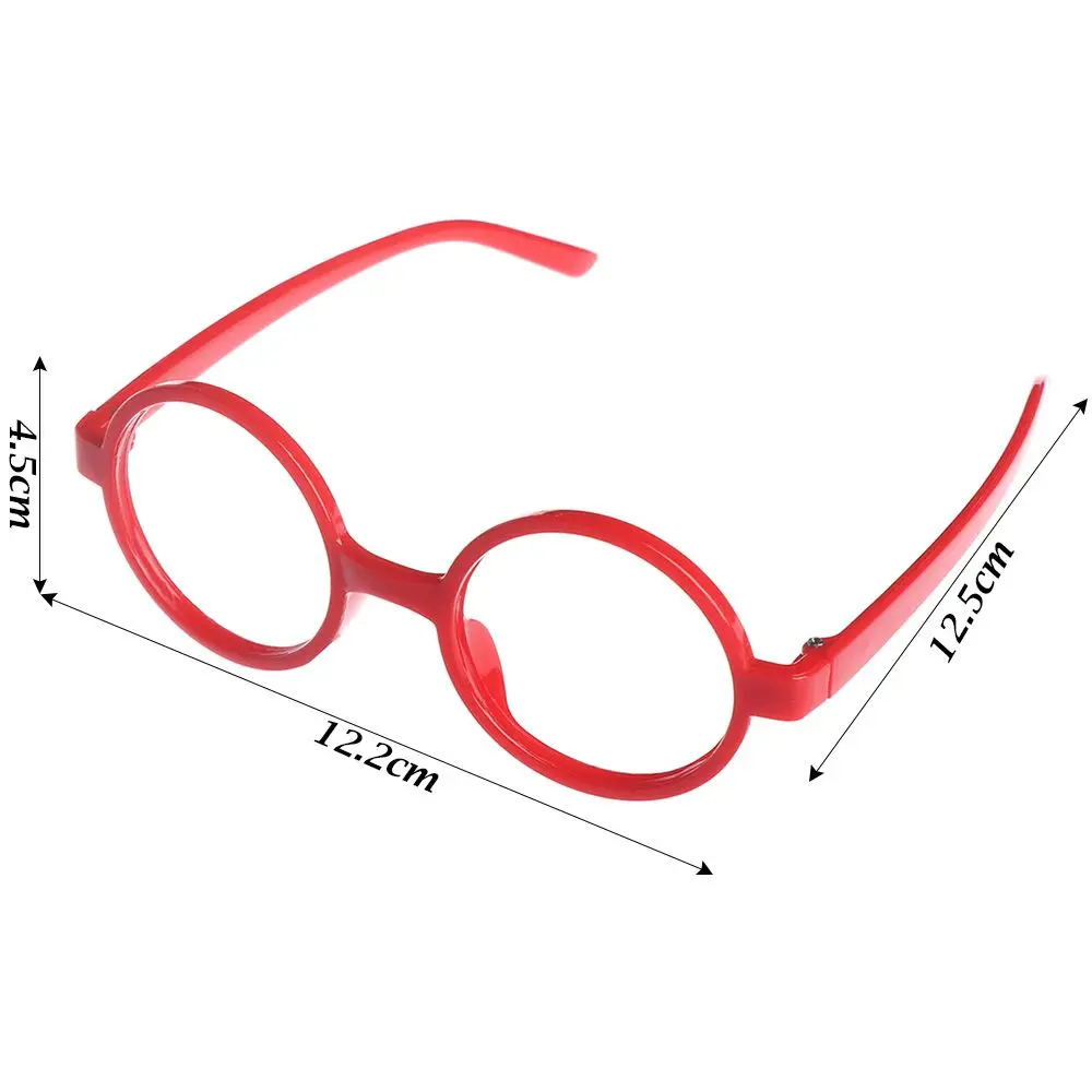 Petites lunettes rondes décoratives pour enfants, accessoires de photographie pour nouveau-né, vêtements de prise de vue en studio, 1 pièce