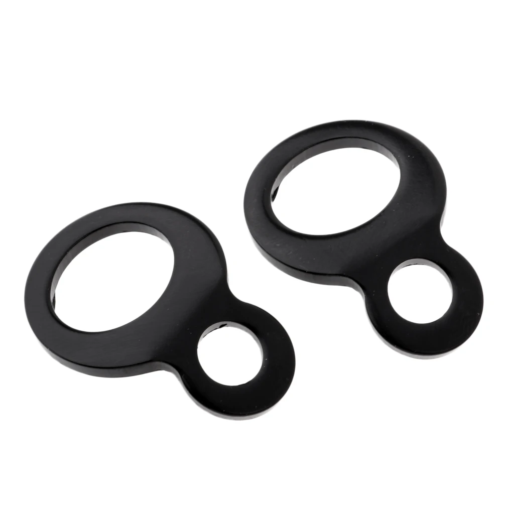 Aço inoxidável Tie Down Strap Rings para Moto, Universal para Anexar Tie-Down para Braçadeiras Triplas, Dirt Bike, UTV, 4 pcs