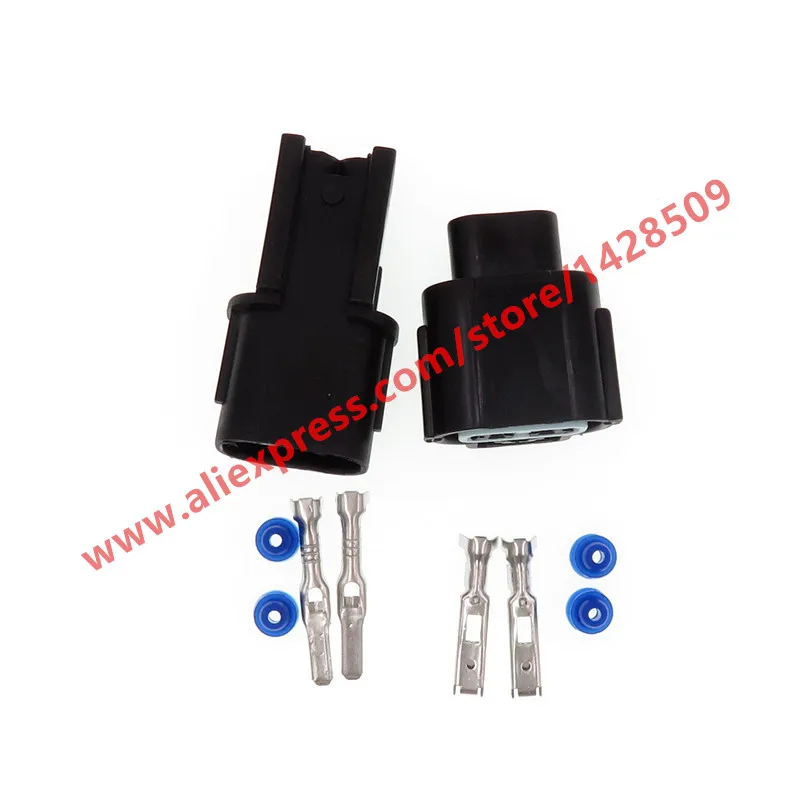 1 Sets 2 Pin Female Male Automotive Connector Car Auto Parts PB045-02027 PB055-02840