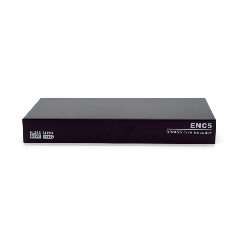 OTV-ENC5 5 Channel HD 4K 30FPS Video streaming encoder decoder transcoder H265 HEVC H.264 NDI SRT HLS RTMPS Facebook Youtube